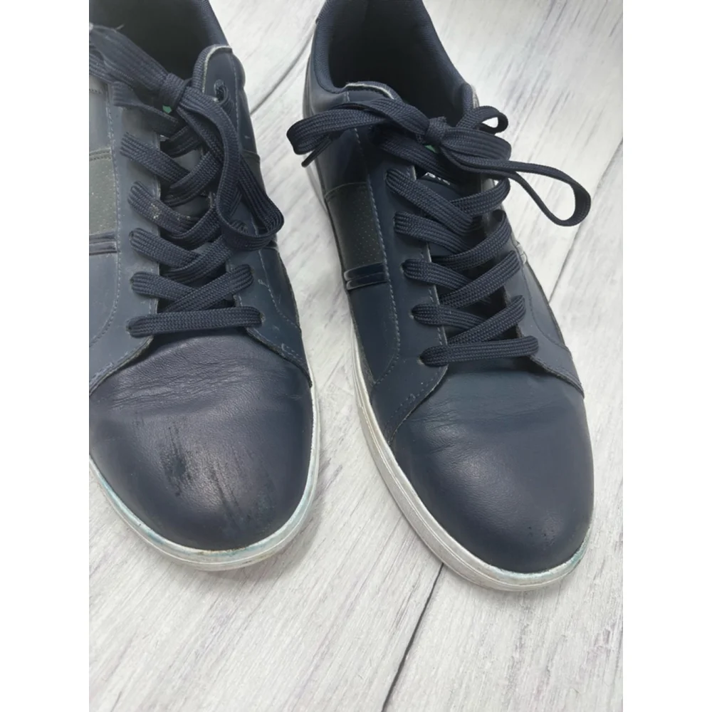 Men's Lacoste Navy Blue Sneakers Size 10.5